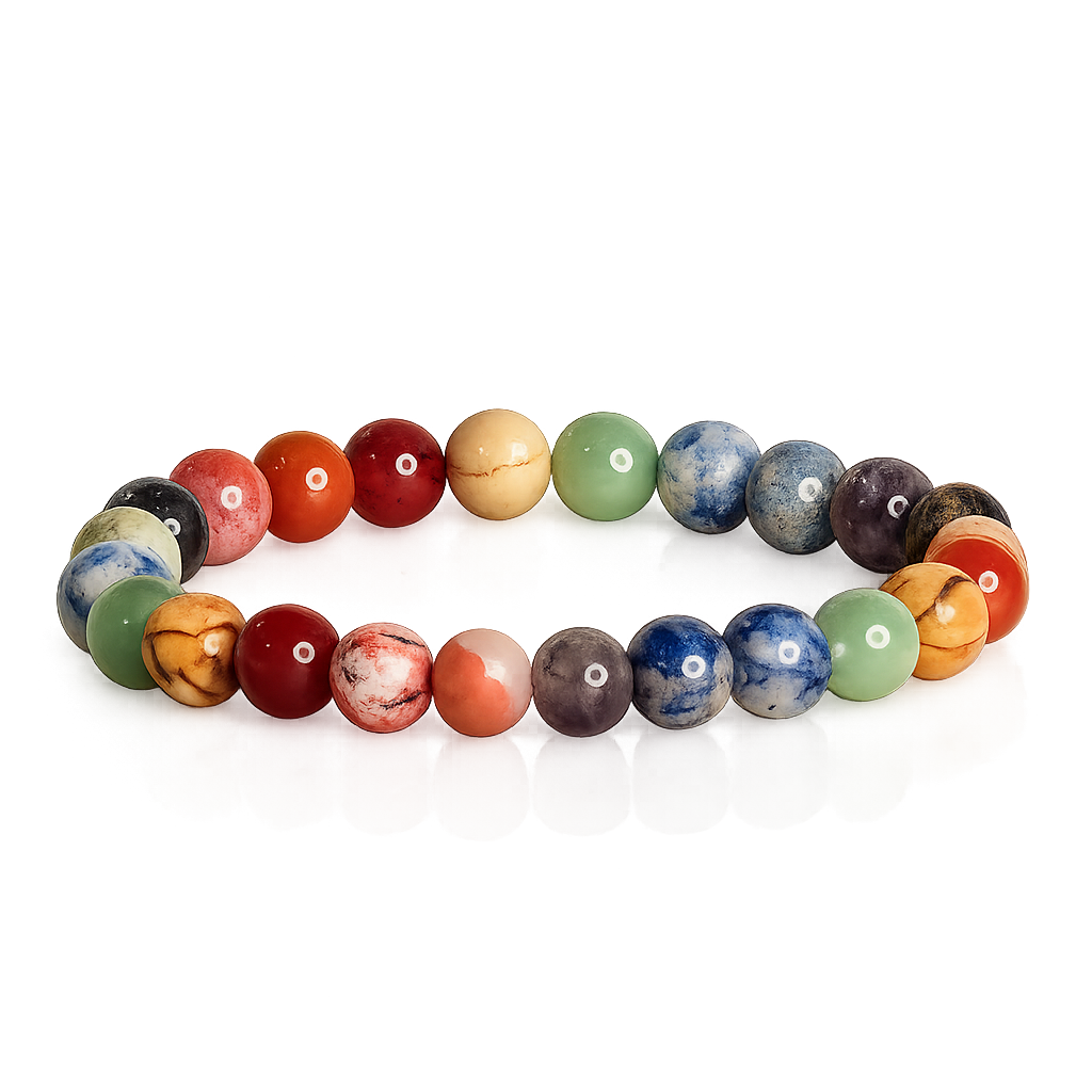 7 Chakra Bracelet — Crystal Bracelet on Jotishbani