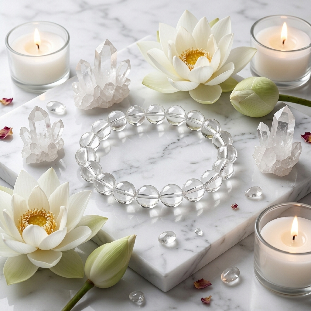 Clear Quartz Bracelet photo