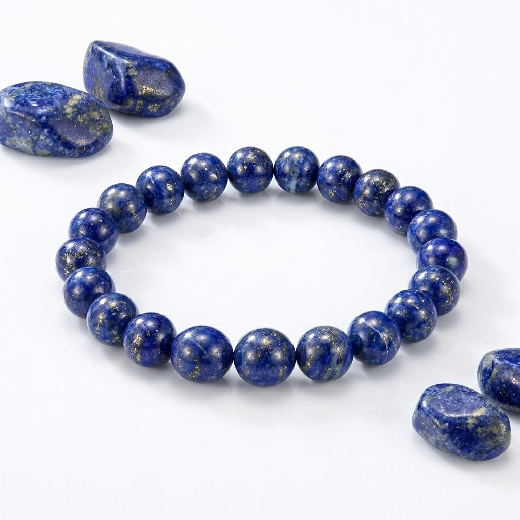 Lapis Lazuli Bracelet — Crystal Bracelet on Jotishbani