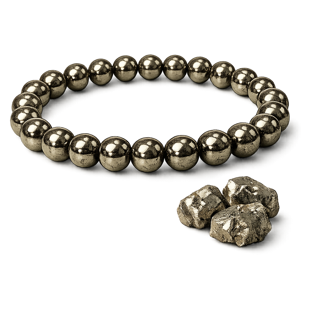 Pyrite Bracelet — Crystal Bracelet on Jotishbani