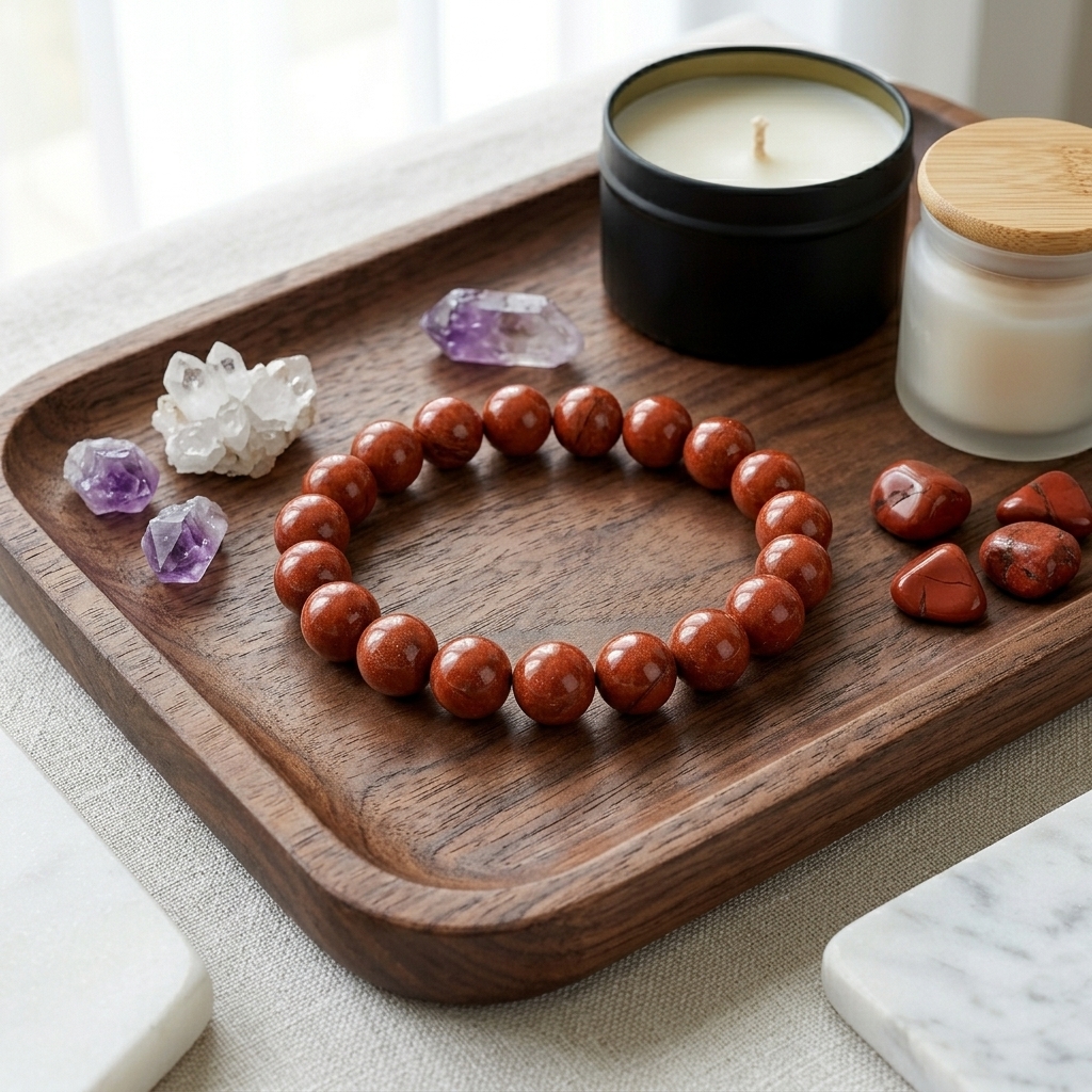 Red Jasper Bracelet photo