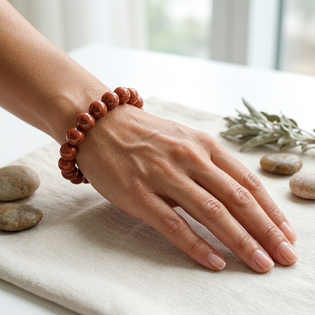 Red Jasper Bracelet photo